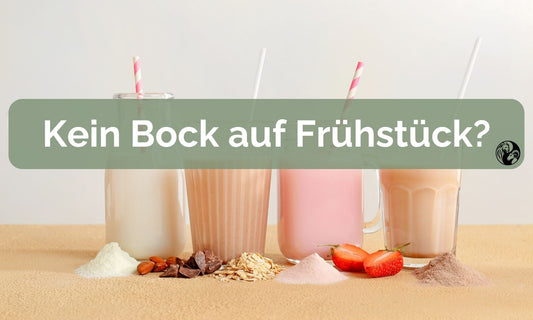 Kein Hunger auf Frühstück? Unser Eiweiß-Shake als schnelle Alternative