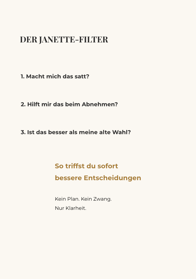 So wirst du endlich satt (und nimmst automatisch ab) | Abnehmen ohne Diät & Kalorien zählen